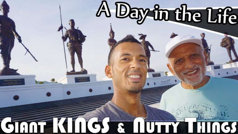 Read more about the article GIANT KINGS AND NUTTY THINGS – RATCHABAKDI PARK STATUES HUA HIN THAILAND VLOG (ADITL EP164)