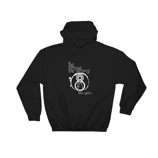 8 Miles (Be Brave Be Strong Be You) Hoodie Jumper