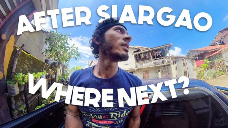 Read more about the article Leaving SIARGAO For MORE PHILIPPINES 🇵🇭 Plans Revealed